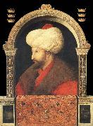 Gentile Bellini Mehmed II Sweden oil painting artist